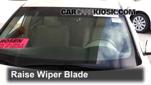 2015 Nissan Altima SL 3.5L V6 Windshield Wiper Blade (Front) Replace Wiper Blades